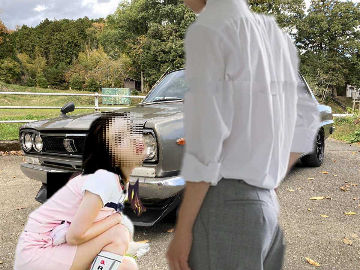 車外フェラ強要
