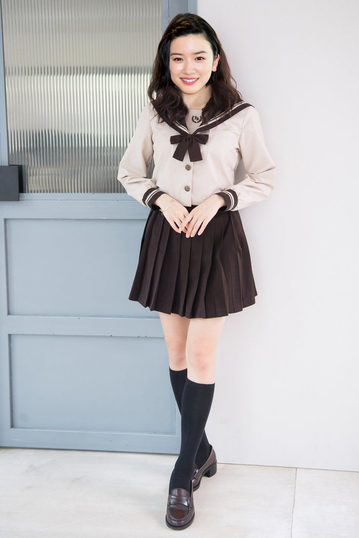 女子高生風衣装